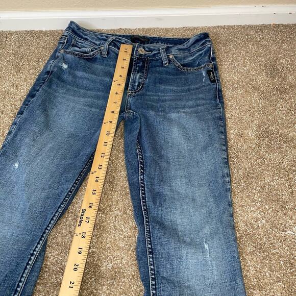 Silver Jeans Elyse bootcut jeans denim 27" X 28" - Picture 7 of 11